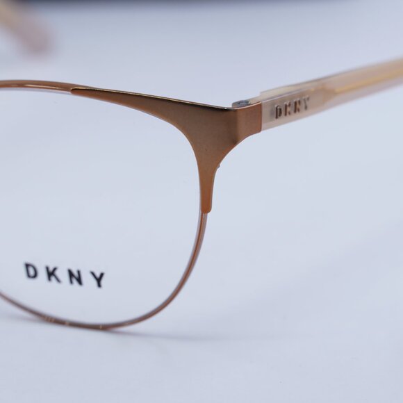 Dkny DY5654 1242 Cat Eye 54mm Eyeglasses - Rose Gold display picture 3